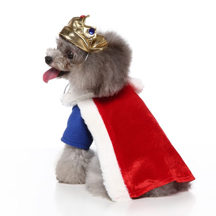 MEIQIPETBABY Dog Costume Polyester Small Breed SDZ131 white chef L Size: L; Neck (cm): 32-38; Bust (cm): 44-50; Back length (cm): 31-35; Recommended pet weight โ image 5