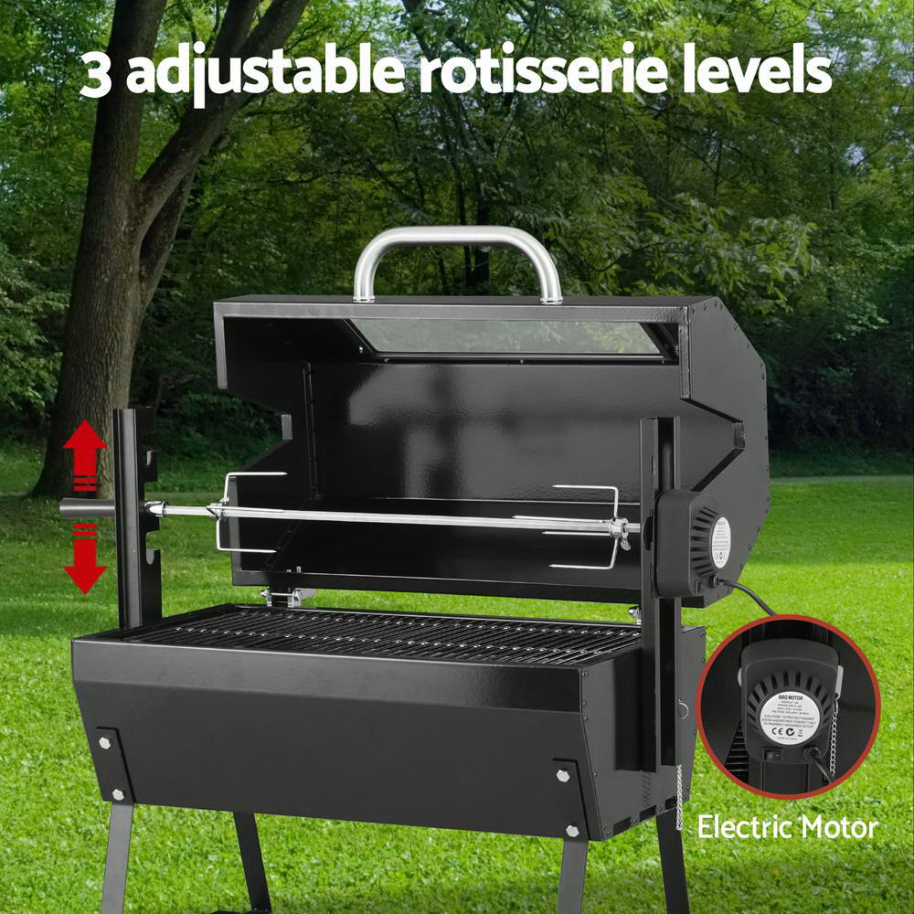 Grillz BBQ Grill Charcoal Electric Smoker Roaster — image 5