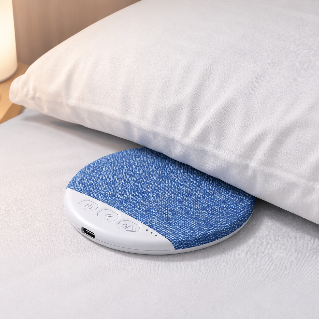 Under Pillow Sleep Speaker - 96 x 12 mm Ultra Thin Design, Type-C Rechargeable White Noise Speaker for Bedtime Relaxation, Home and Travel — image 2