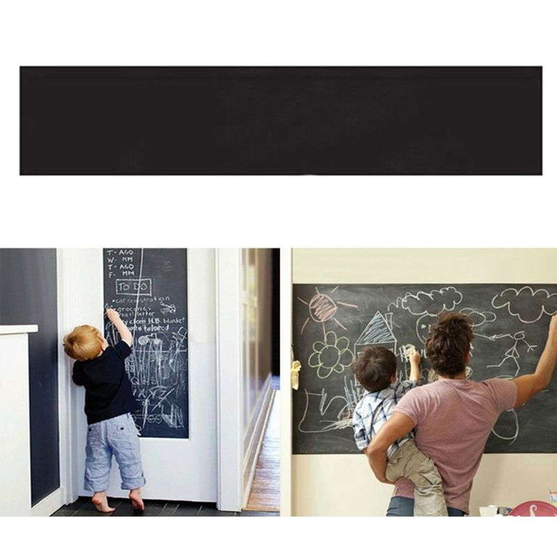 Self-Adhesive Blackboard Removable Chalkboard Wall Sticker for Home,Office & Decor Student blackboard wall stickers — image 2