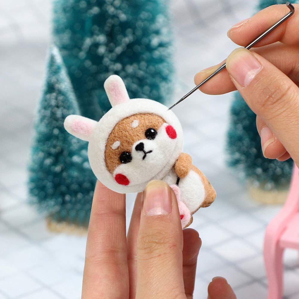 Needle Felting Kit, Complete Needle Felting Tools and Supplies, Beginner Kits, Animals Wool Felting Kits for DIY Felting Starters โ image 5