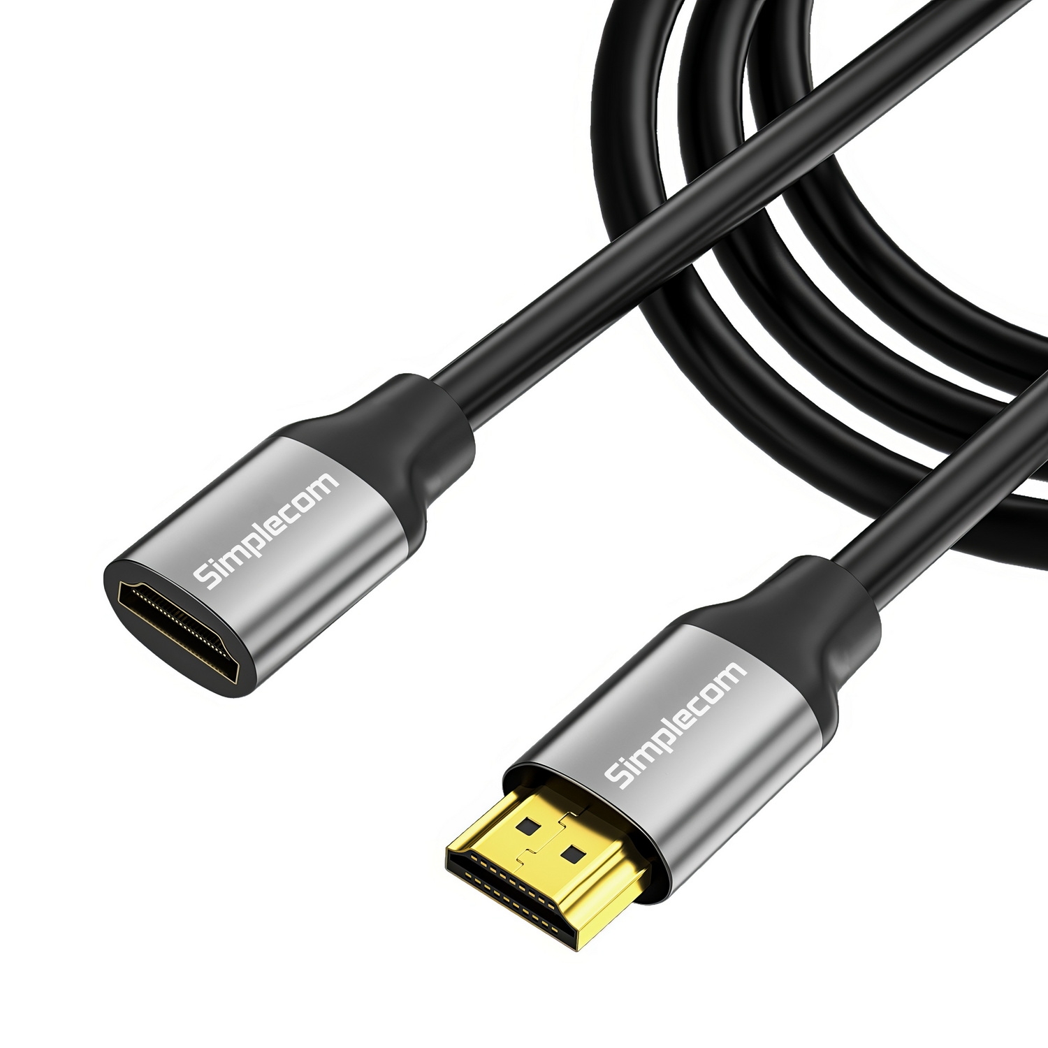 Simplecom CAF305 0.5M HDMI 2.1 Extension Cable Male to Female 48Gbps 8K@60Hz — image 3