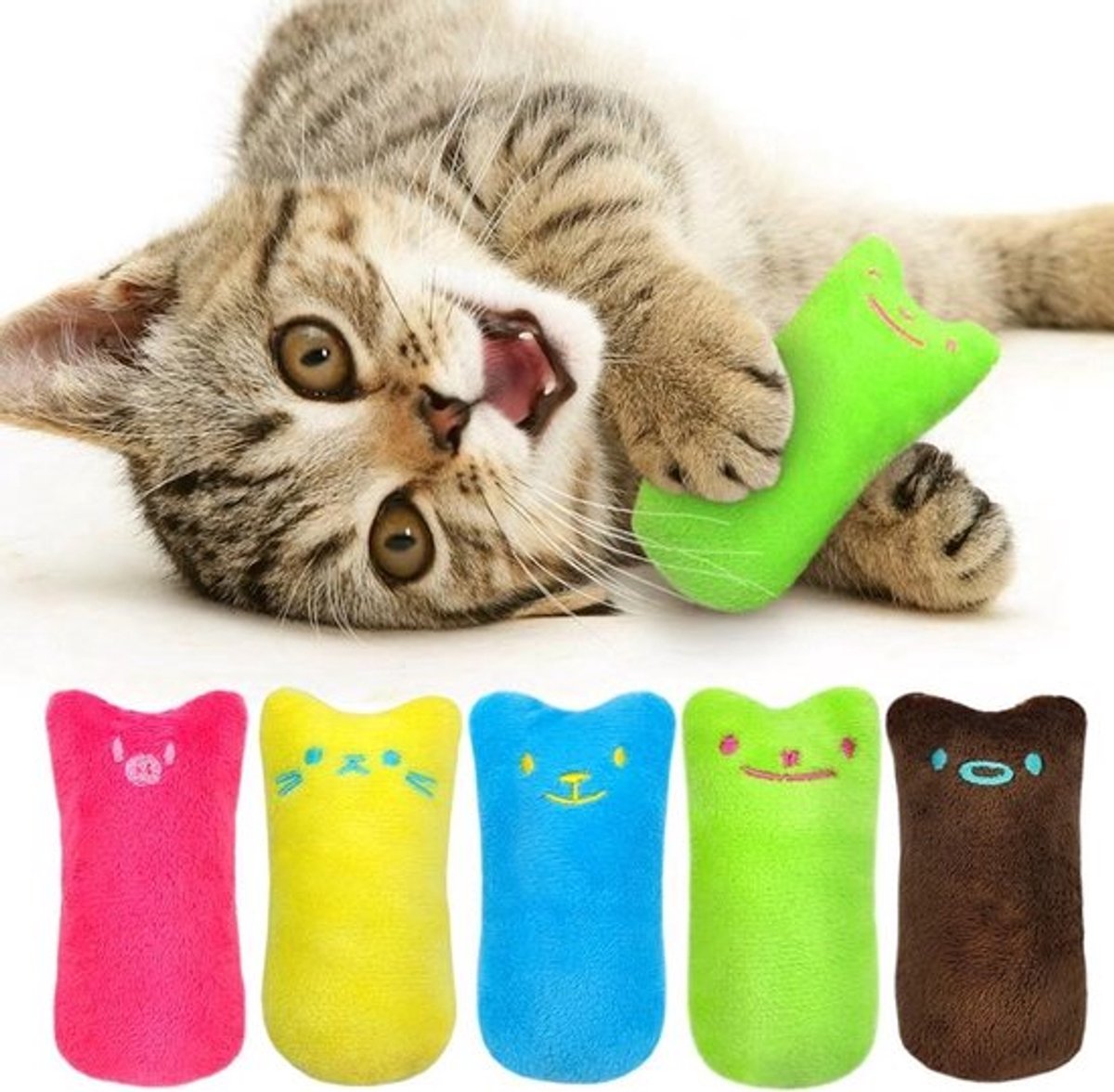 Catnip Plush Toy | Cat Toys | Catnip | Cat Toys | BLUE โ image 4
