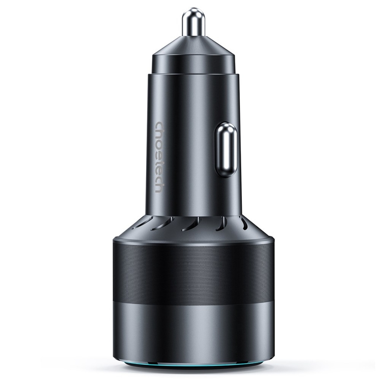 CHOETECH TC0011 130W 3 Ports (Dual USB-C Port PD3.0 + USB-A Port) Fast Car Charger โ image 2