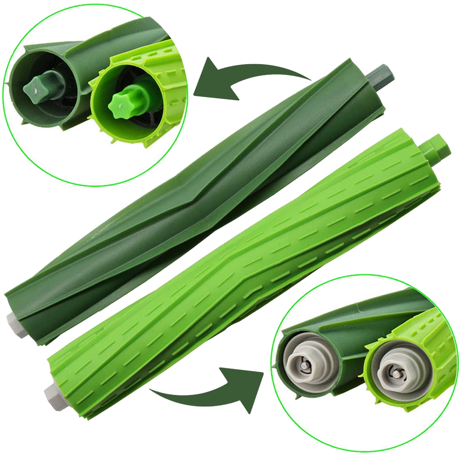 Replacement Parts for iRobot Roomba E, I and J Series - Includes Multi-Surface Rubber Brush & High Performance Filter 1+1 — image 4