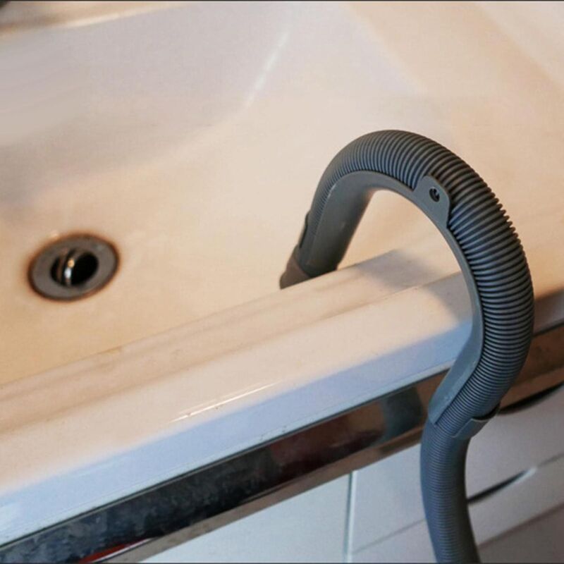 2 pcs Washing Machine Drain Hose Hooks - U Shape — image 2