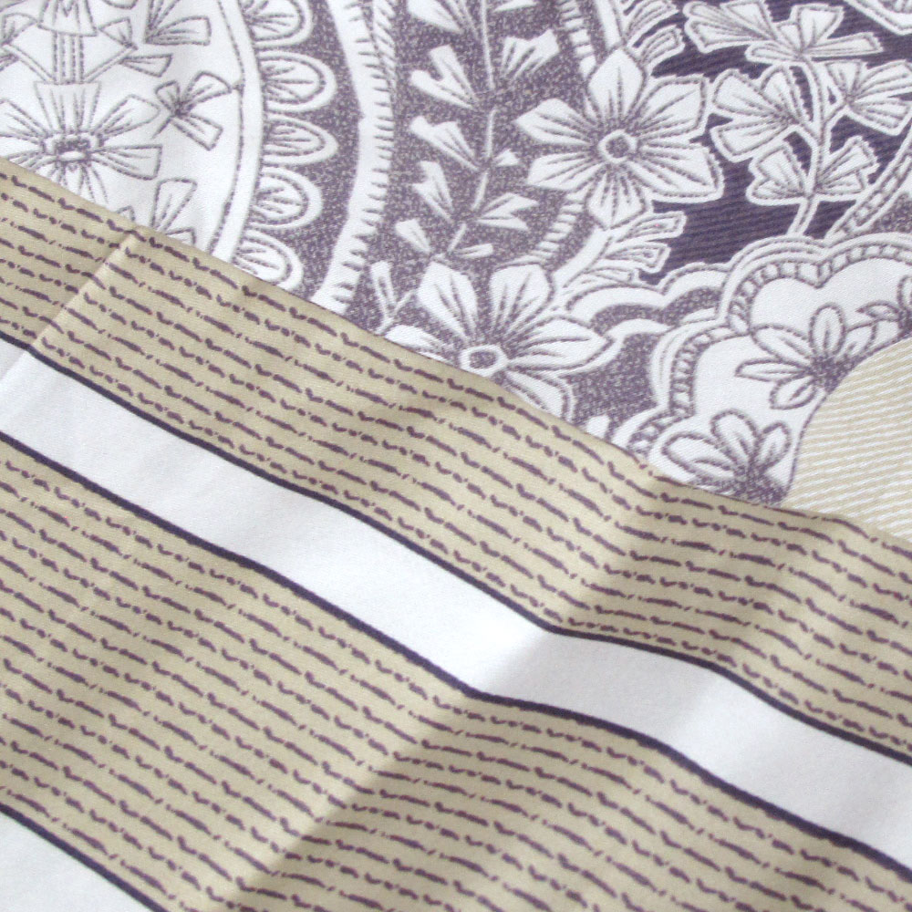 250TC Cotton Reversible Quilt Cover Set Elizabeth Queen — image 4