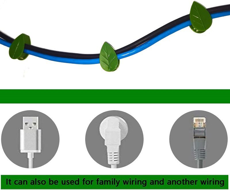 10pcs Plant Wall Fixture Clips for Climbing Plants Invisible Vine Traction Support Holder with 10Pieces Adhesive โ image 4