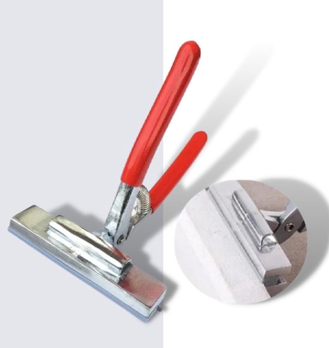 Canvas clamp - 12 cm wide jaws - Metal canvas clamp - Clamp for stretching oil paintings โ image 3