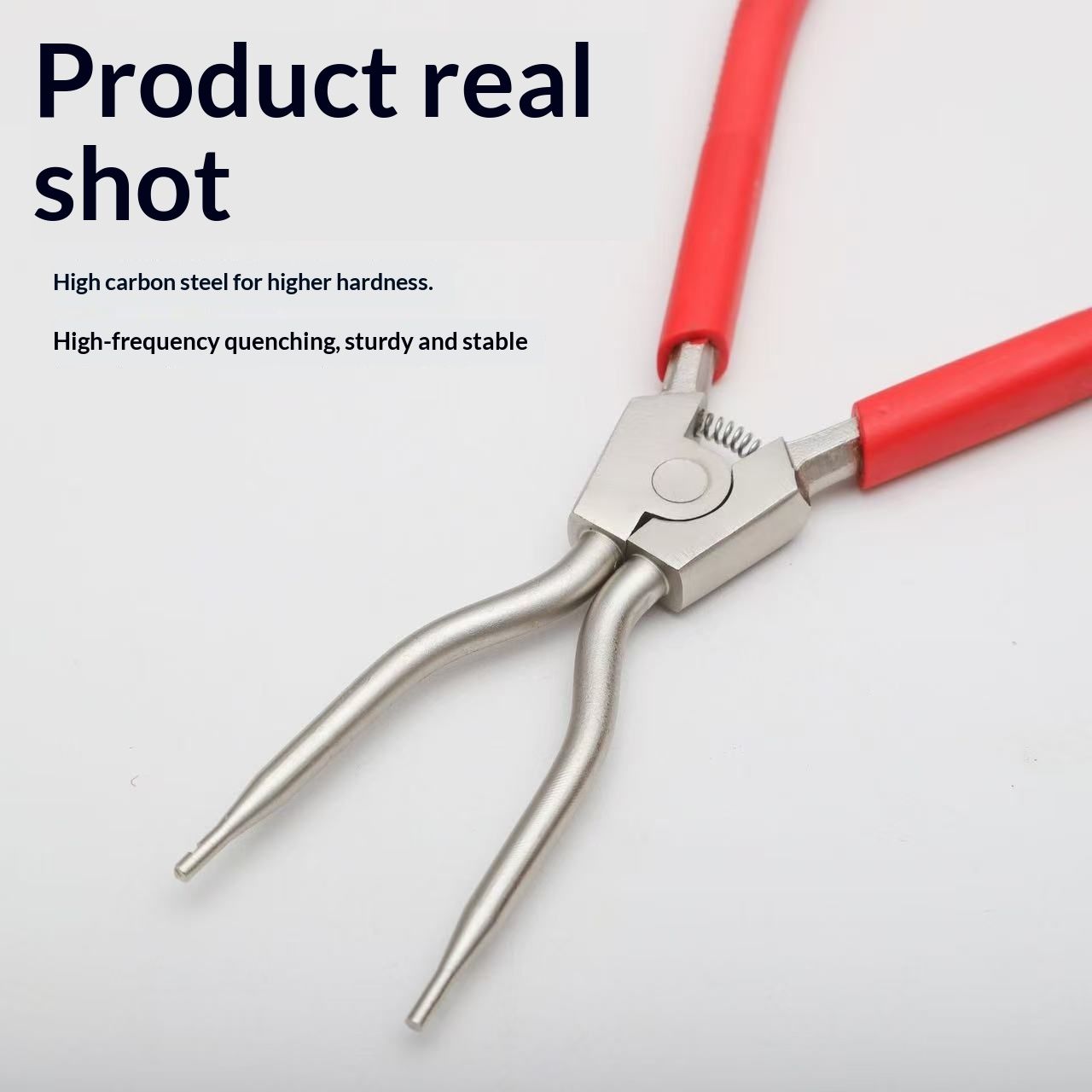 Disassemble and assemble the rubber ring position of the drum washing machine door, clamp spring pliers, spring stopper ring, disassemble, clean and repair โ image 3