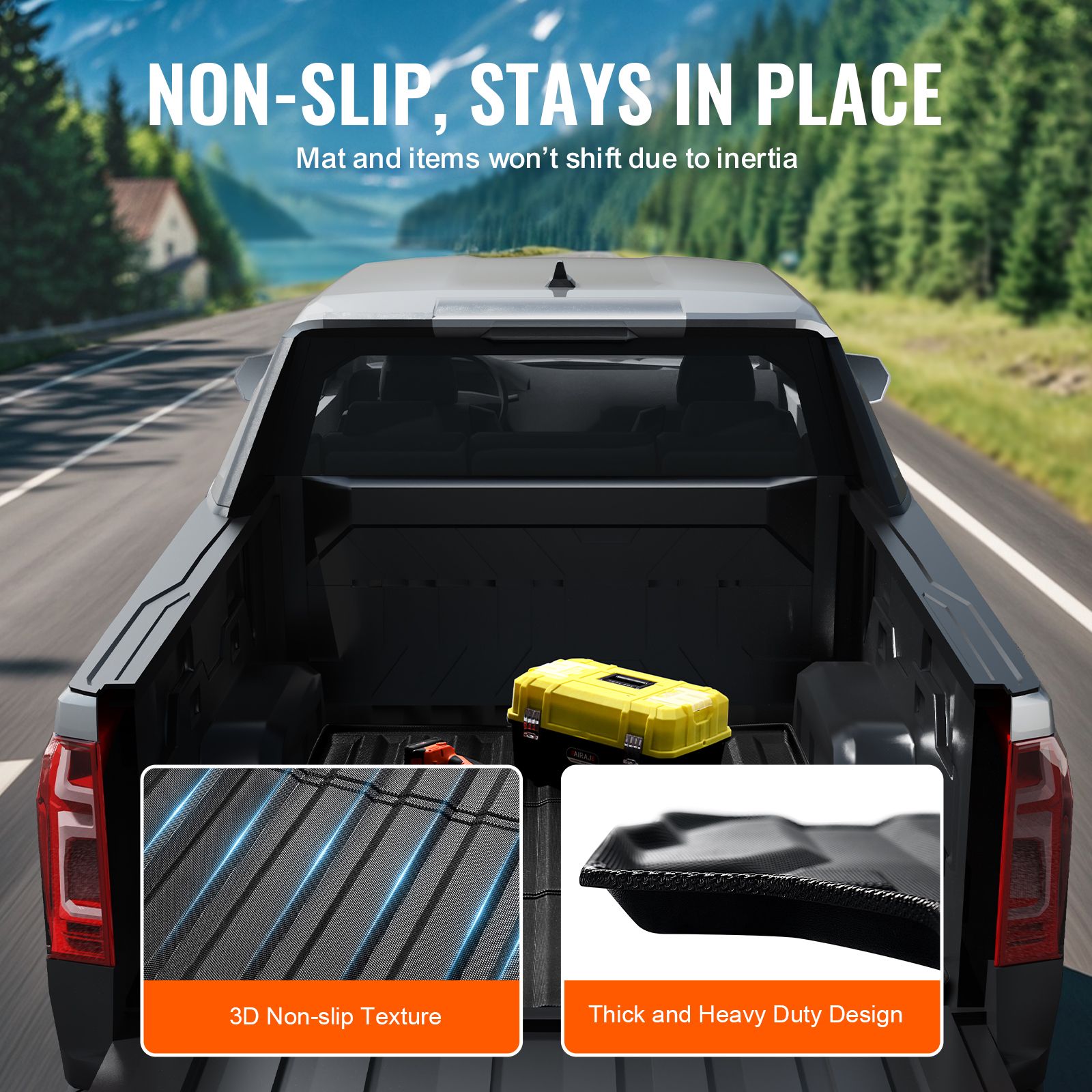Truck Bed Mat Fit 2023-2024 Chevrolet Colorado/GMC Canyon Truck Bed Liner — image 5