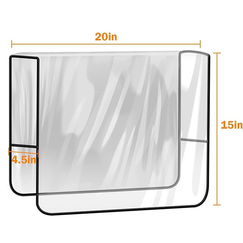 3pcs Plastic Salon Chair Back Covers Protectors - Pack of 3, Clear Vinyl Cover for Most Standard Salon Chairs. Protect Chairs from Stains, Chemicals, Mousse โ image 5