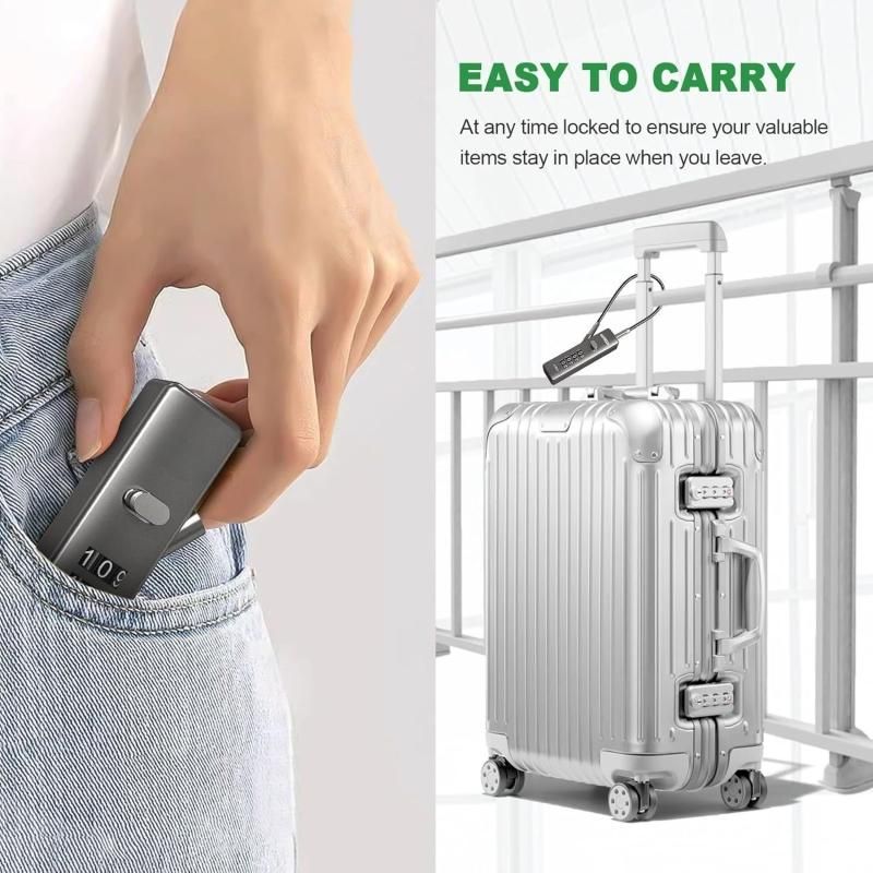 Steel wire rope combination lock basket anti-theft lock bicycle lock Wire rope password lock — image 3