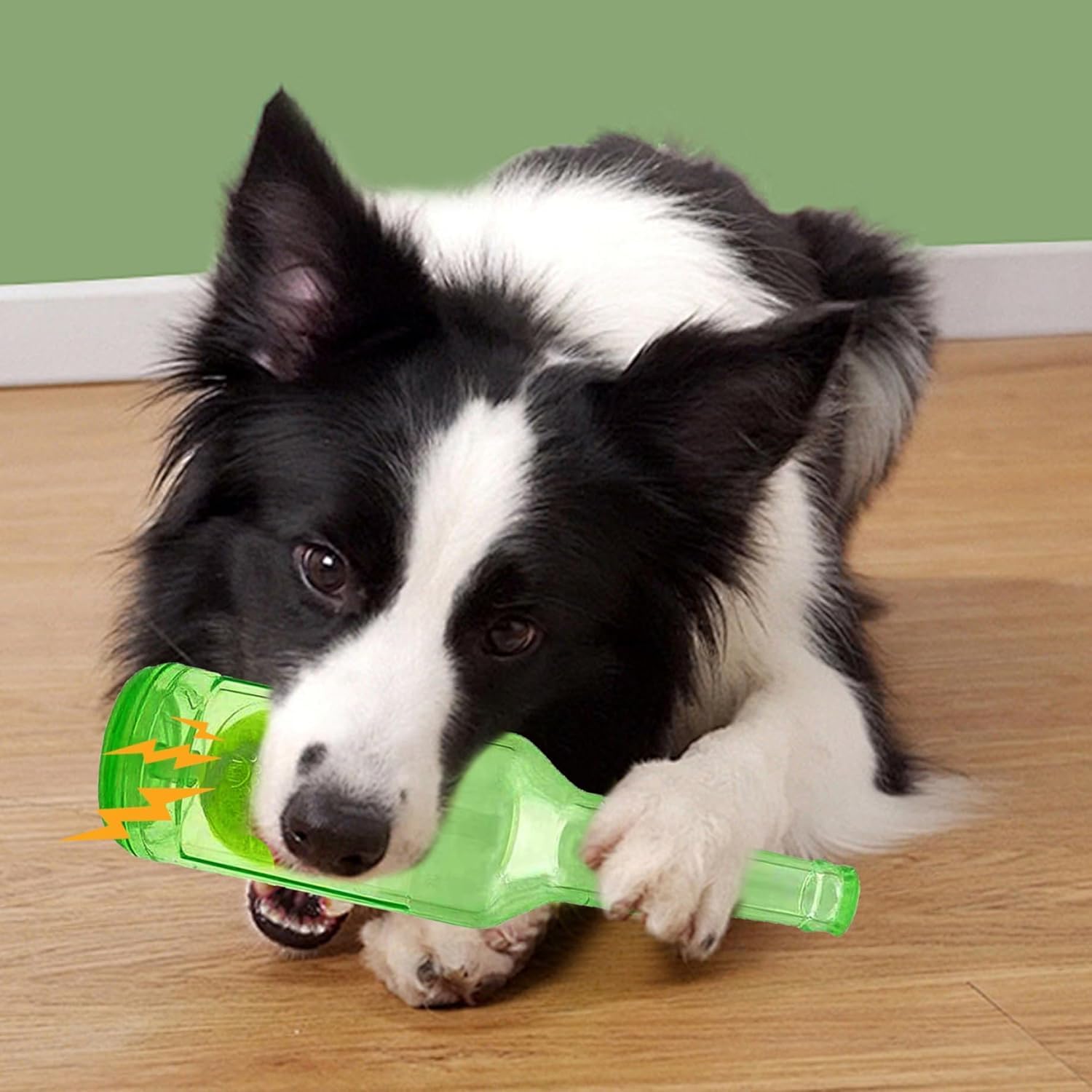 Rubber Water Bottle Toys with Tennis Ball — image 4