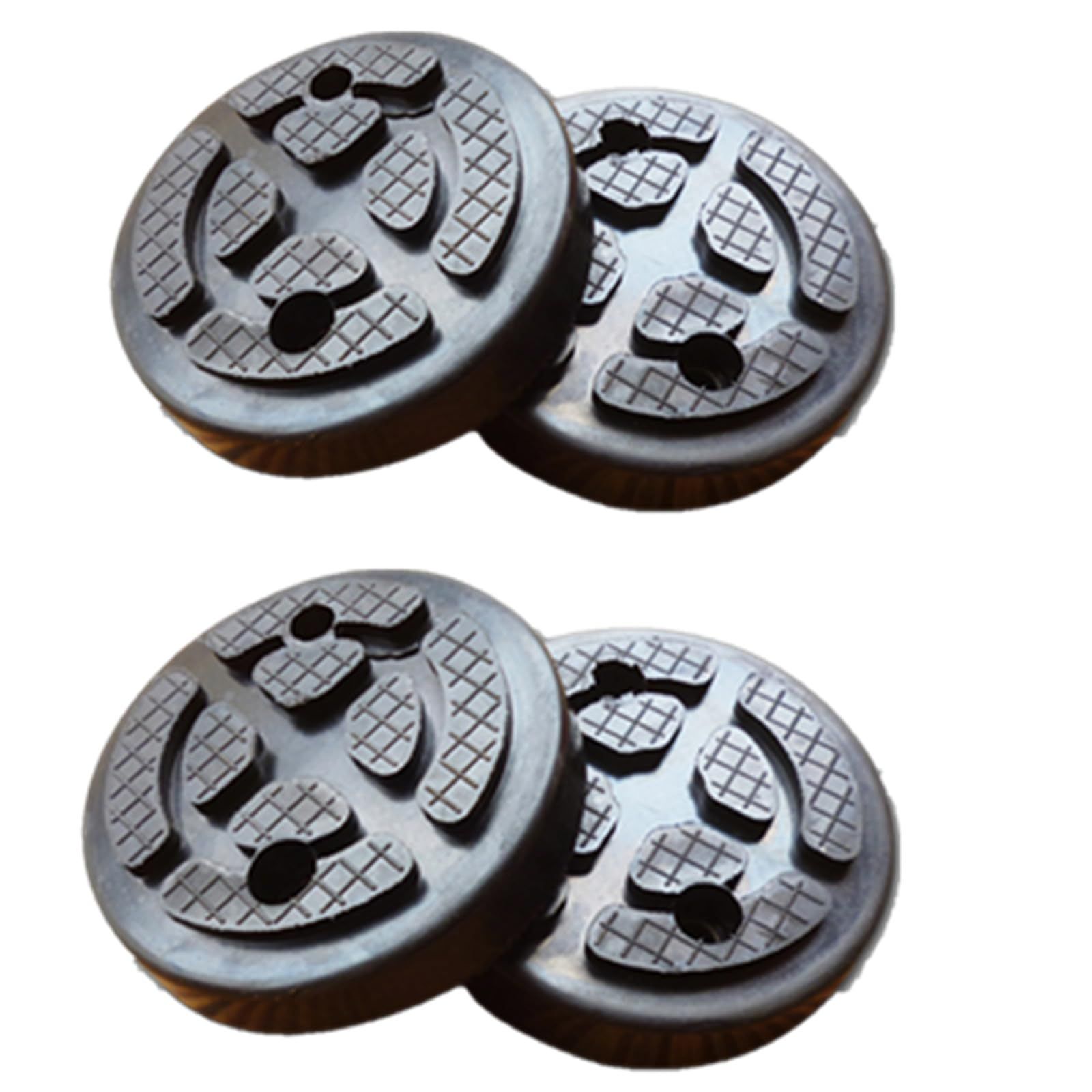 4PCS Car Auto Jacking Lift Pads,Round Heavy Duty Car Lift Pads Rubber Arm Pads Lift Pad Fit for Auto Car Lift Truck Hoist