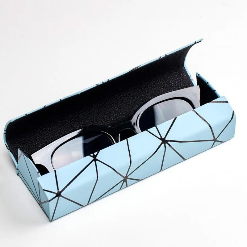 Premium Eyeglass Case - Retro Japanese Style - Sunglass Storage - Fashionable Geometric Pattern - Stylish Eyeglass Case - Durable and Shock-Resistant - Unisex — image 6