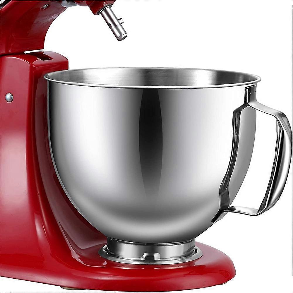 Stainless Steel Bowl for KitchenAid 4.5-5 Quart Tilt Head Stand Mixer, for KitchenAid Mixer Bowl, Di (FMY)_MGF Silver โ image 4