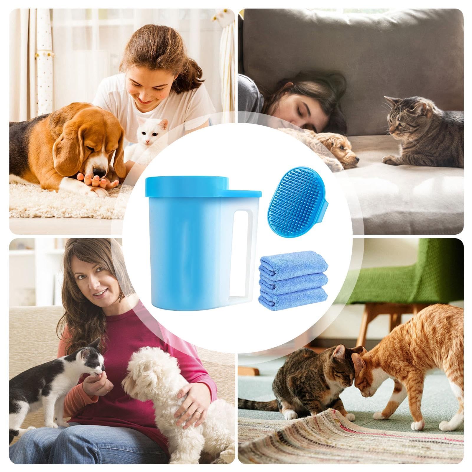 Paw Cleaning Tool | Pet Foot Washer | Cleaner, Dog Paw Care For Muddy Paw Cleanup, Outdoor Playtime Cleanup, Rainy Day Walks โ image 2