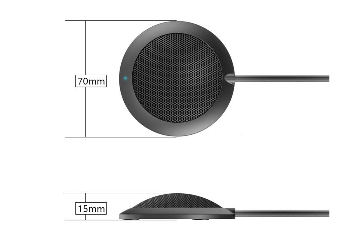 Conference USB Microphone Computer Desktop Mic with LED Indicator Plug and Play — image 5