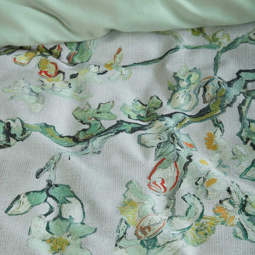 Bedding House Blossom Grey Quilt Cover Set King โ image 2