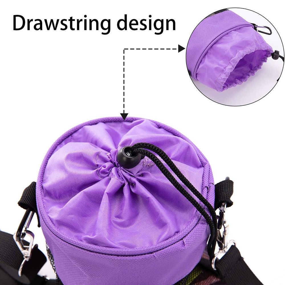 Hanging Clothespin Storage Bag with Drawstring Closure, Quick-Dry Mesh Organizer for Laundry Room, Adjustable Strap for Line Drying, Portable Clip — image 4