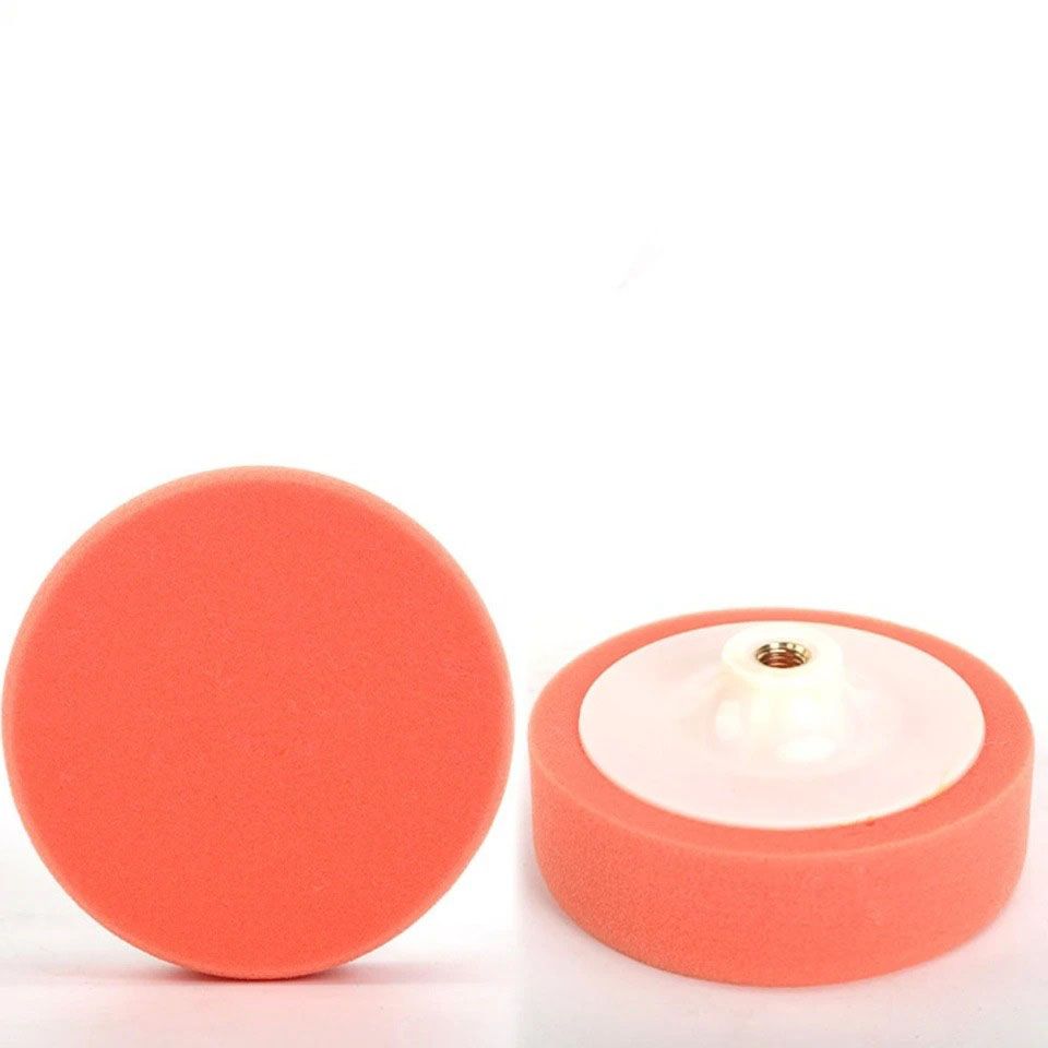 4PC 7" 180mm Car Polisher Foam Sponge Wheel Buffing Pad Polishing Replacing Pad M14 — image 6