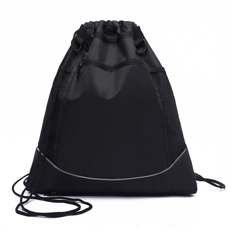 Basketball Backpack Large Capacity Sports Bag with Ball Holder Mesh Pocket Nylon Travel Backpack for Gym Cycling Outdoor Activities - Black โ image 2