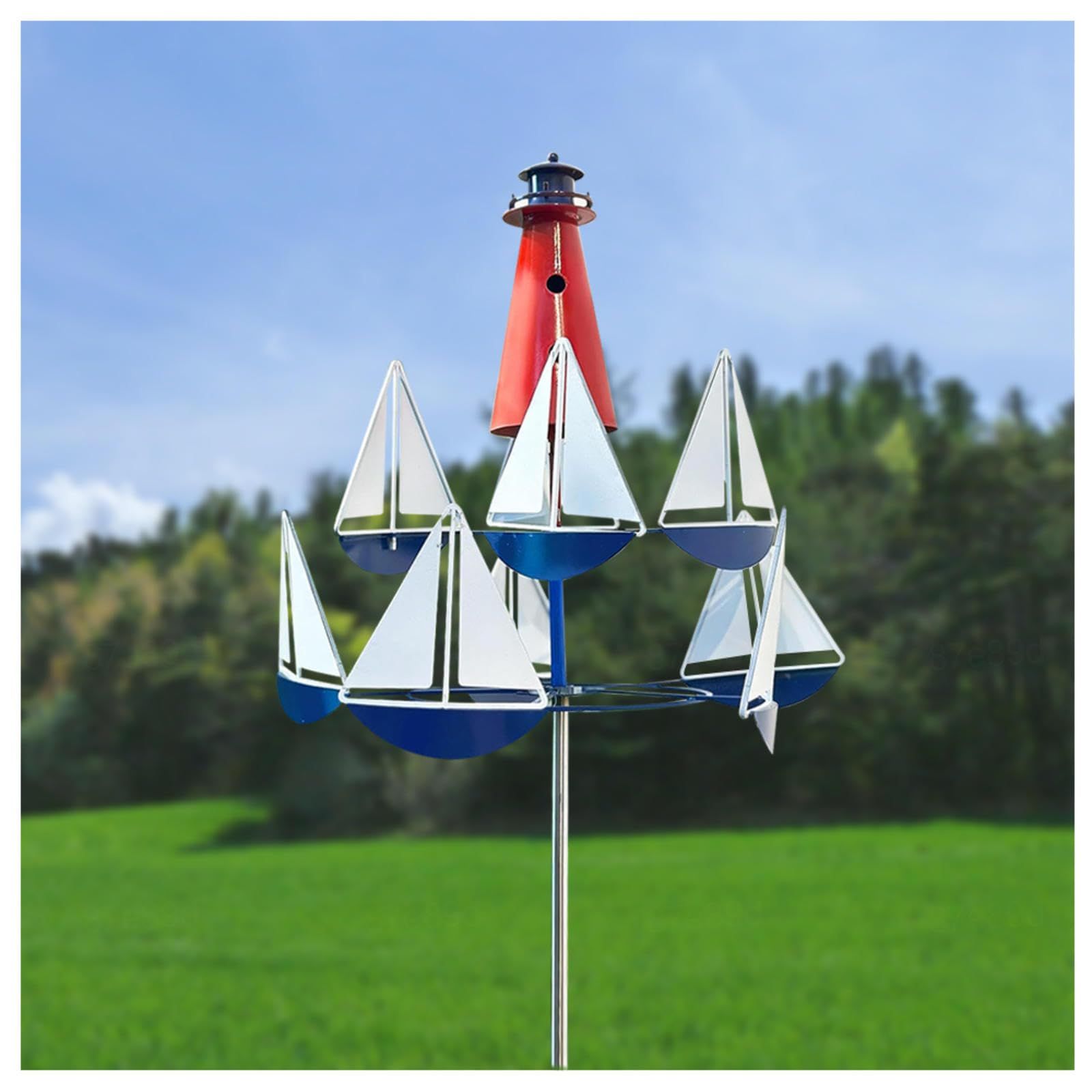 Wind Spinners for Outdoor Yard and Garden, Wind Catchers Spinner for Outdoor Yard Patio Lawn Garden Decorations — image 5