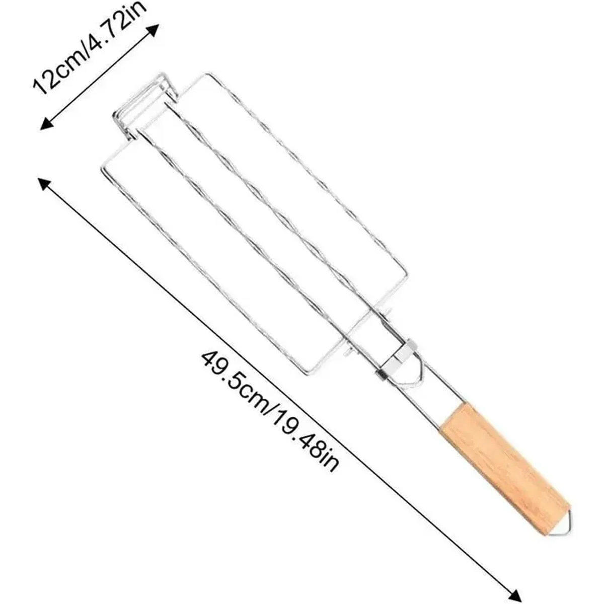 Portable Sausage Grill Net BBQ Tool Hot Dog Grill Holder Cooking Basket BBQ Rack โ image 3
