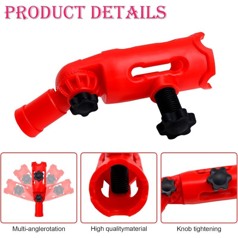 Extendable Multi Angle Paintbrush Holder Adjustable Adapter for Telescopic Handle Tool for Painting Walls and Ceilings at Height โ image 3