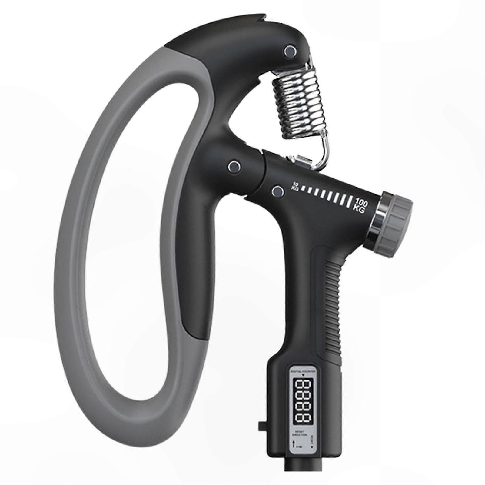 Adjustable TPR Hand Grip for Fitness and Strength Training - Black — image 2