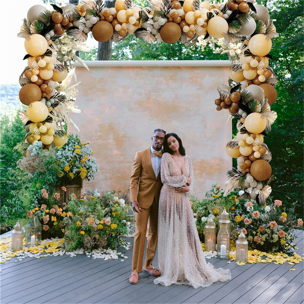 Decorative Metal Garden Trellis Arch Durable Steel Tubing Wedding Party Archway — image 5