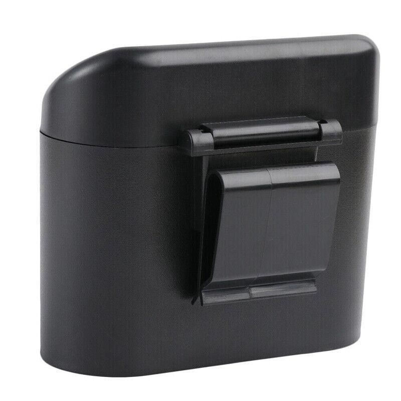 Mini Car Trash Bin with Lid Multifunction Rubbish Can for Vehicle Office Desktop Use — image 3