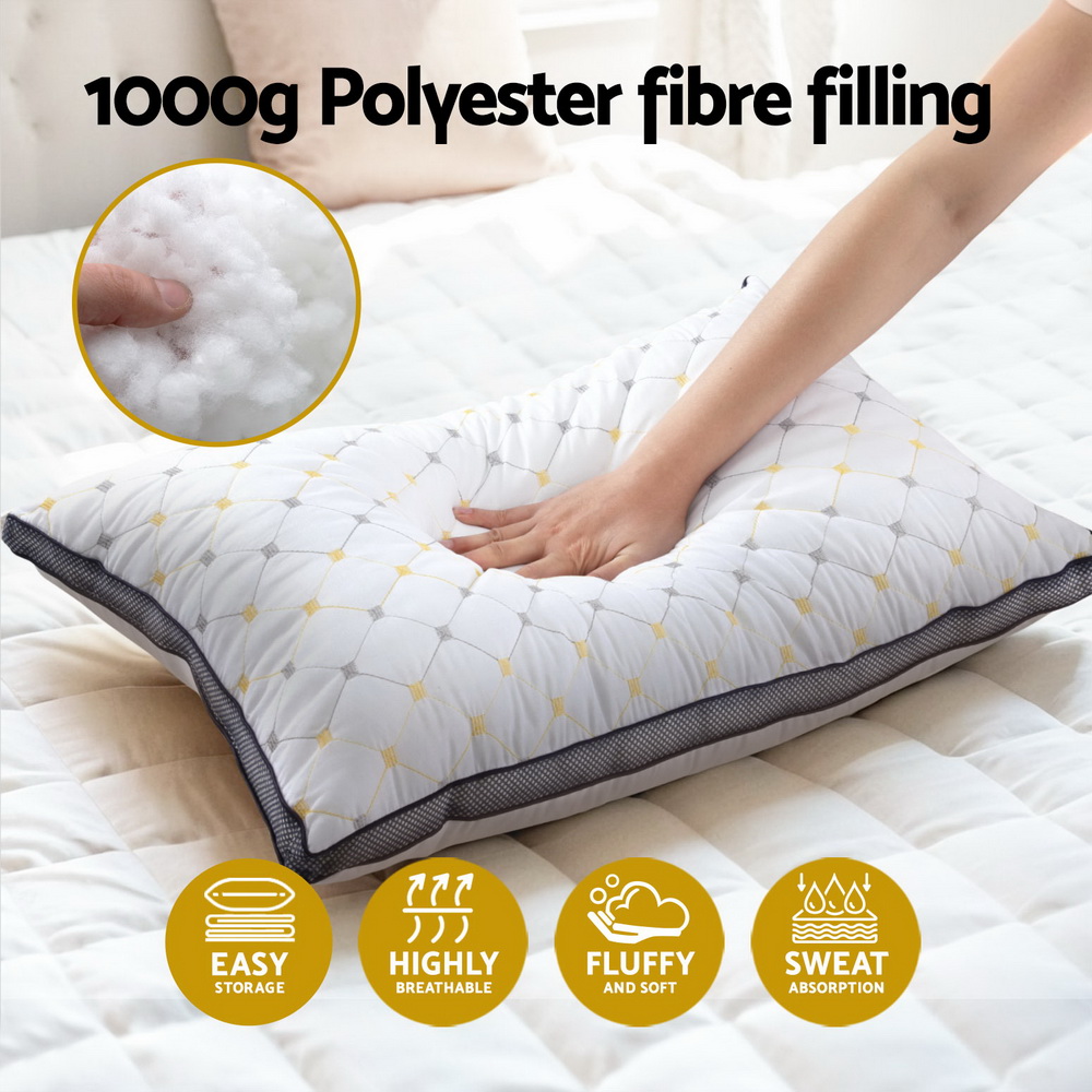 Giselle 4pcs Pillows Microfibre — image 4