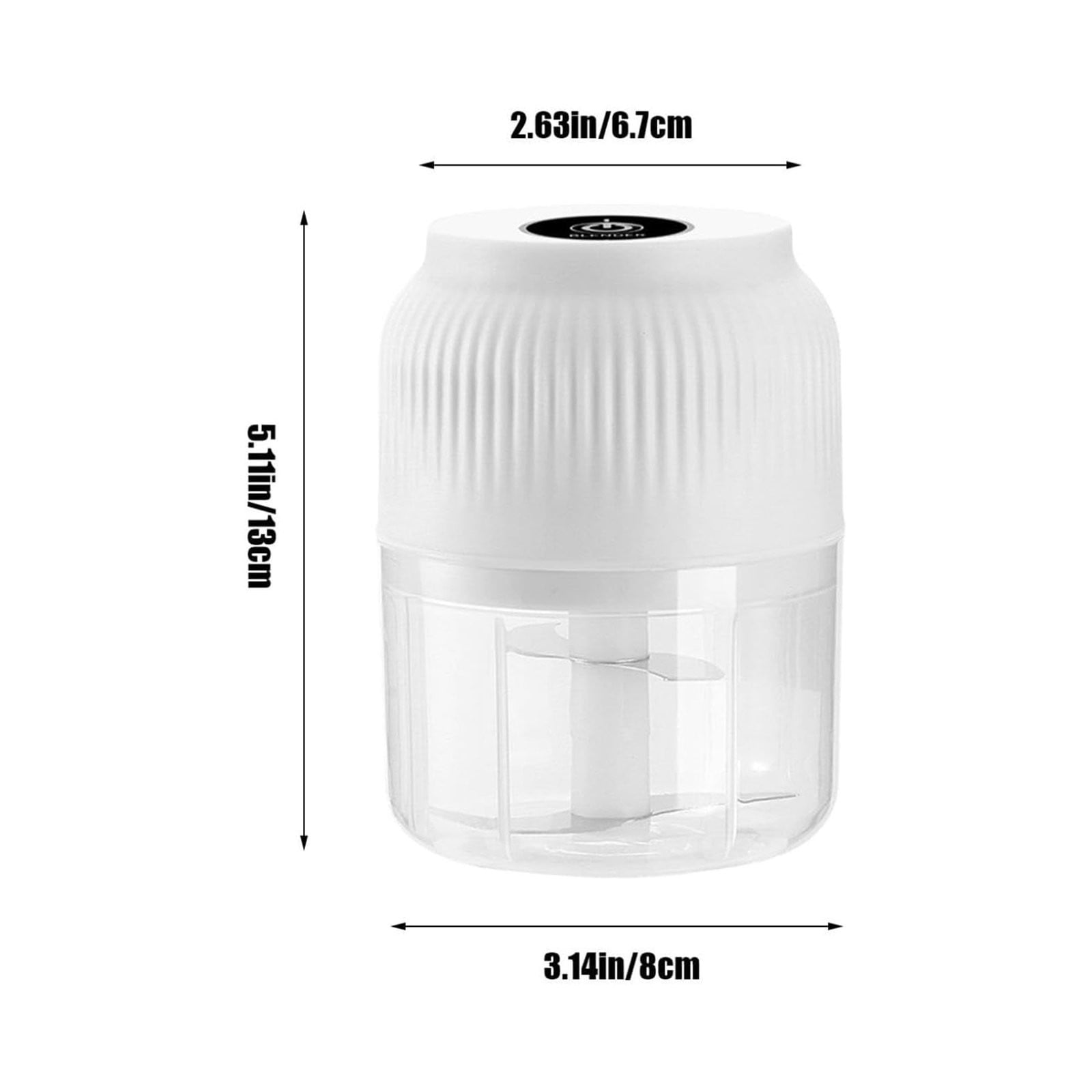 Food Blender, Electric Garlic Chopper Meat Grinder Portable Mini Food Processor Vegetable Masher with Type C Charging Garlic Masher Mincer for Onions Meat โ image 4