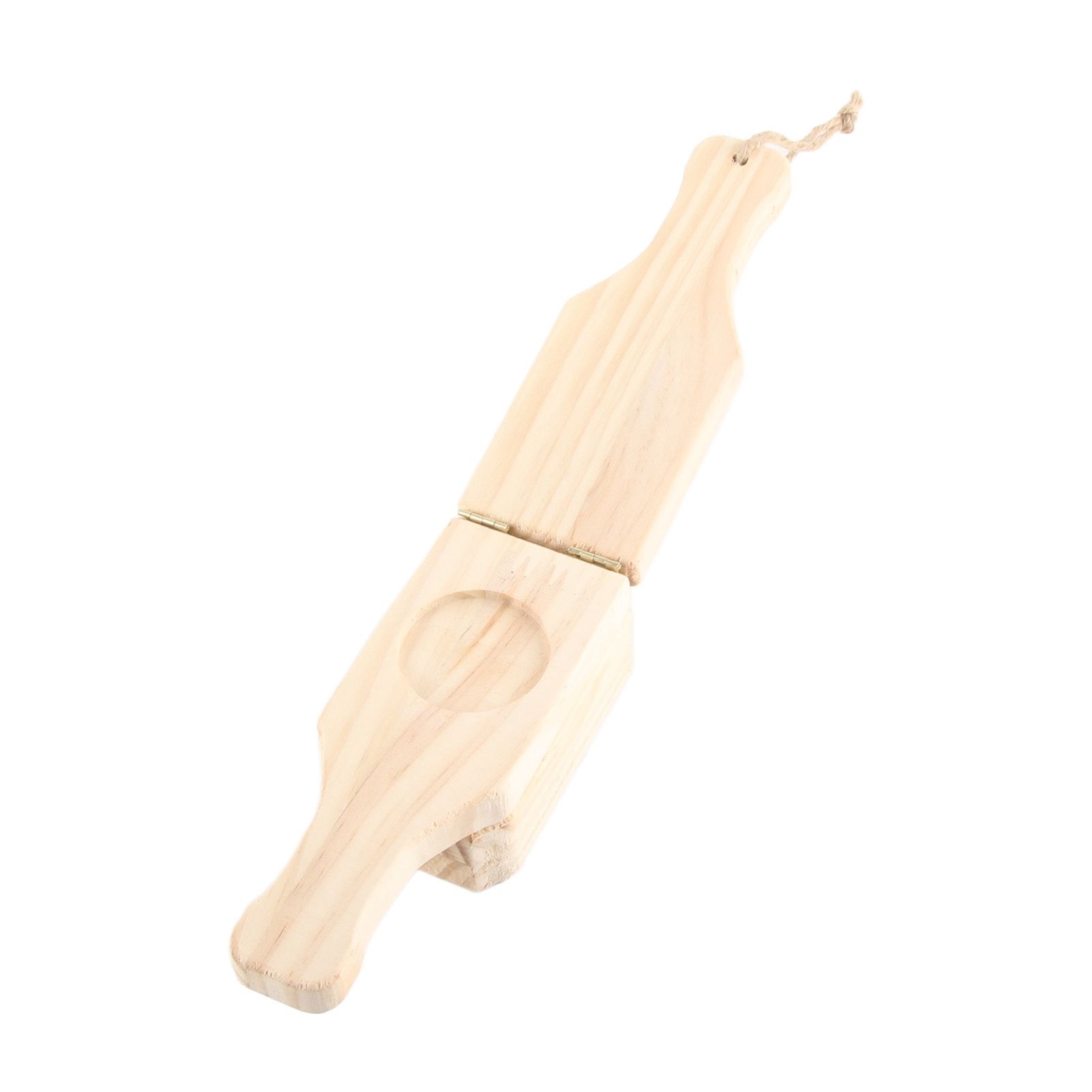 Tostonera Plantain Masher Pine Plantain Press Smasher Reusable Deep Plantain Baskets Maker with Hanging Lanyard — image 4
