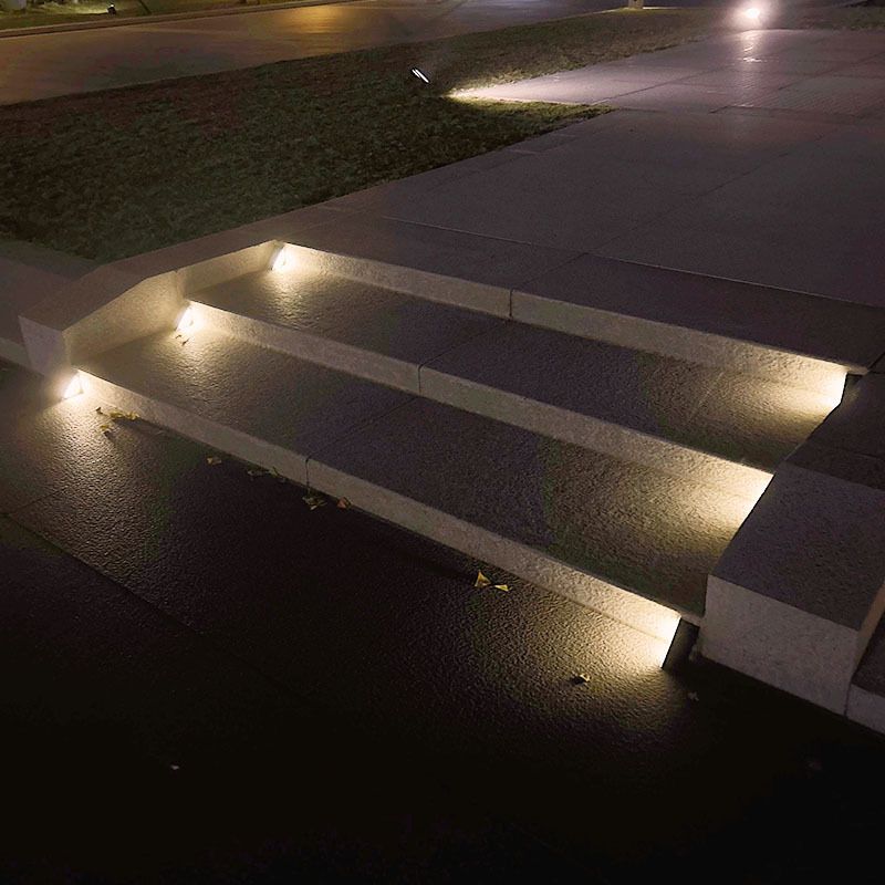 LED Solar Step Lights Waterproof Outdoor Stair Lights, Solar Deck Lights Outdoor Decor Solar Decoration Lights for Yard, Patio, Garden, Walkways, Front Door — image 3