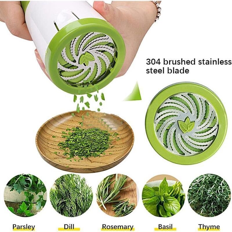 New Manual Graters Grinder Muller Mill Kitchen Herb Grinder Spice Mill Parsley Crusher Chopper Cutter β image 2