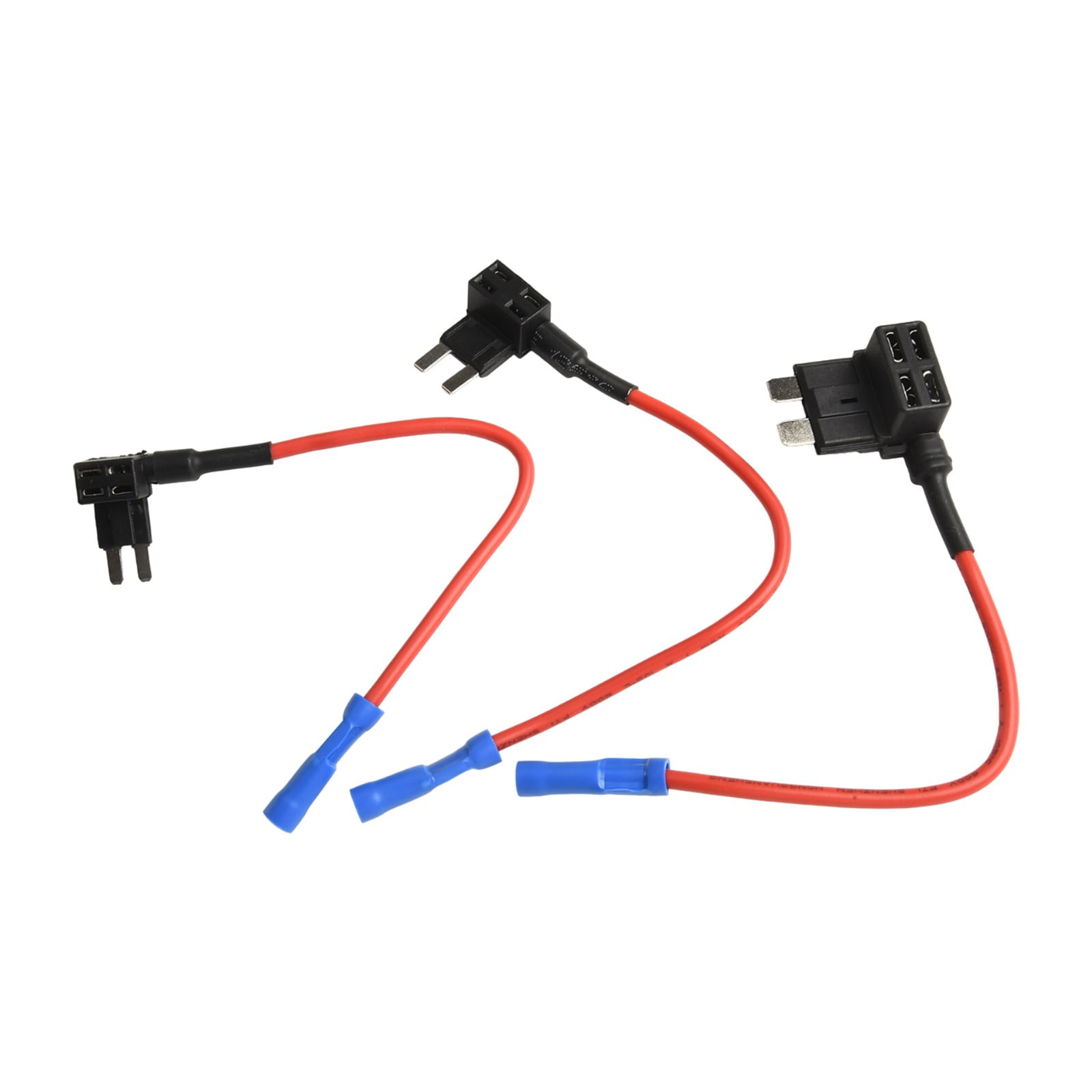 3 Types Car Add-A-Circuit Fuse TAP Adapter Standard Auto Blade Fuse Holder For Trucks Cars Boats With 12V 24V 10A Wire Harness — image 4