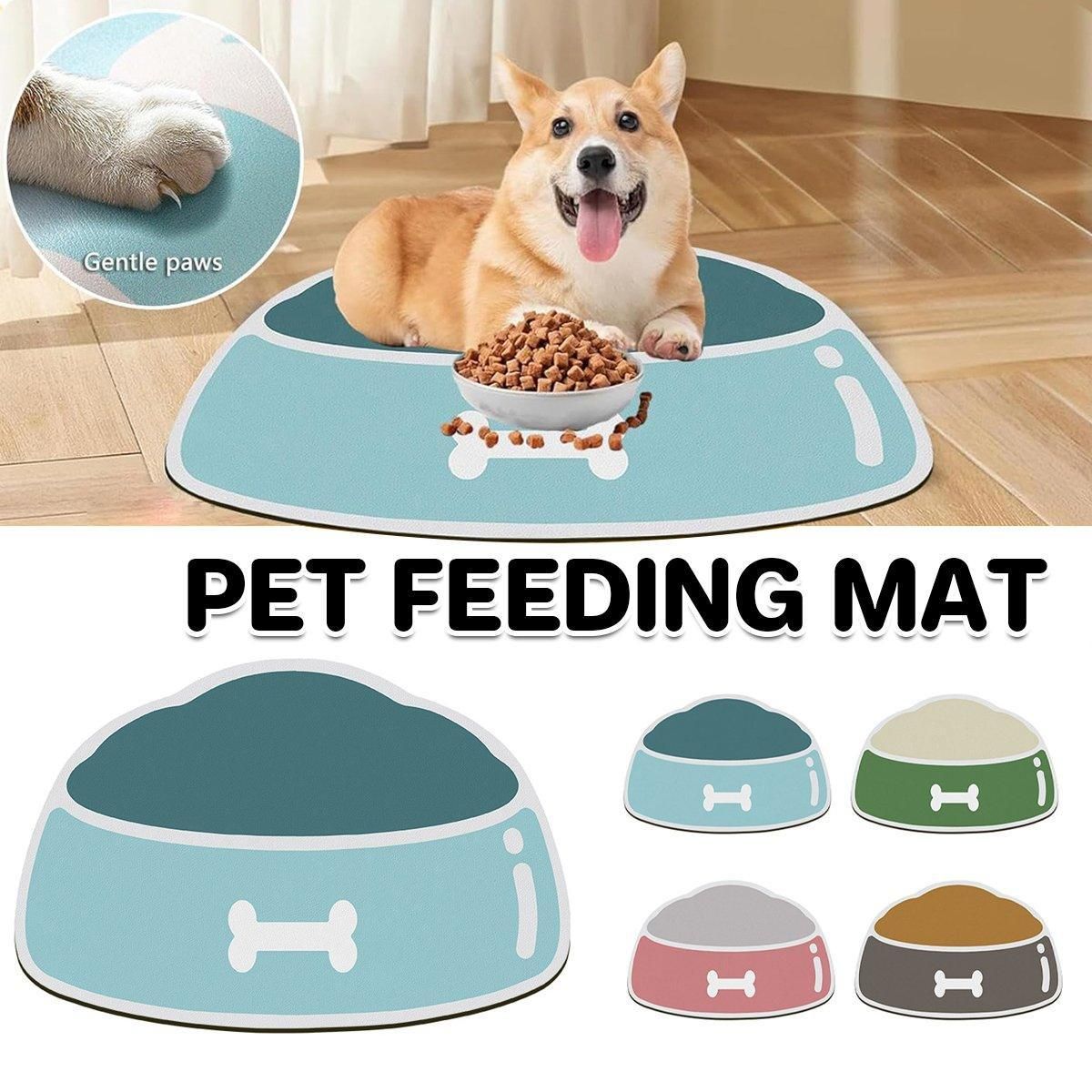 Absorbent Quick Dry Pet Floor Mats Easy Care Non Slip Dog Cat Mat Indoor Outdoor - Grey — image 2