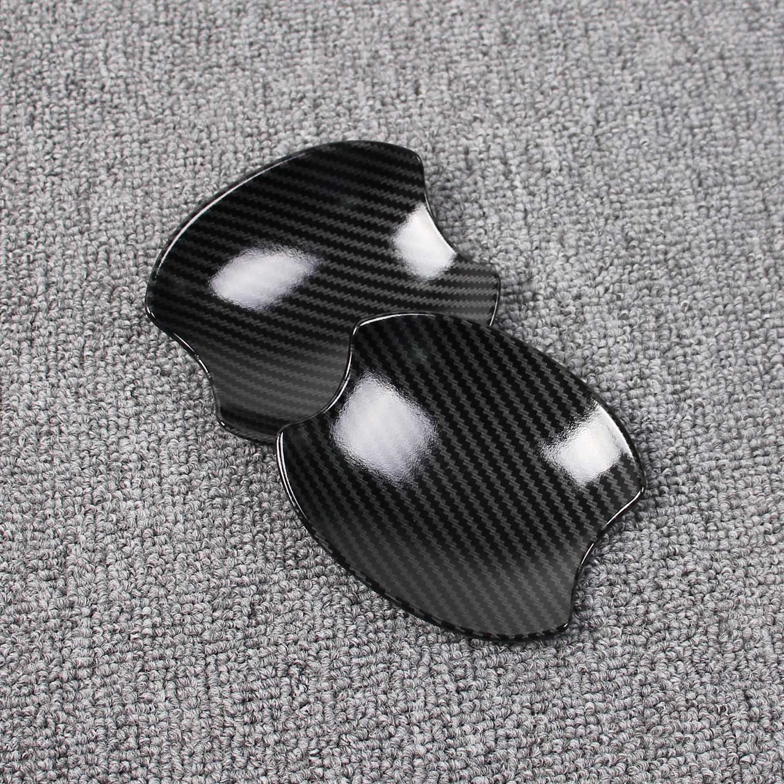 4pcs Door handle bowl cover cavity decoration piece, embedded lock buckle decoration handle decoration door handle cover — image 3