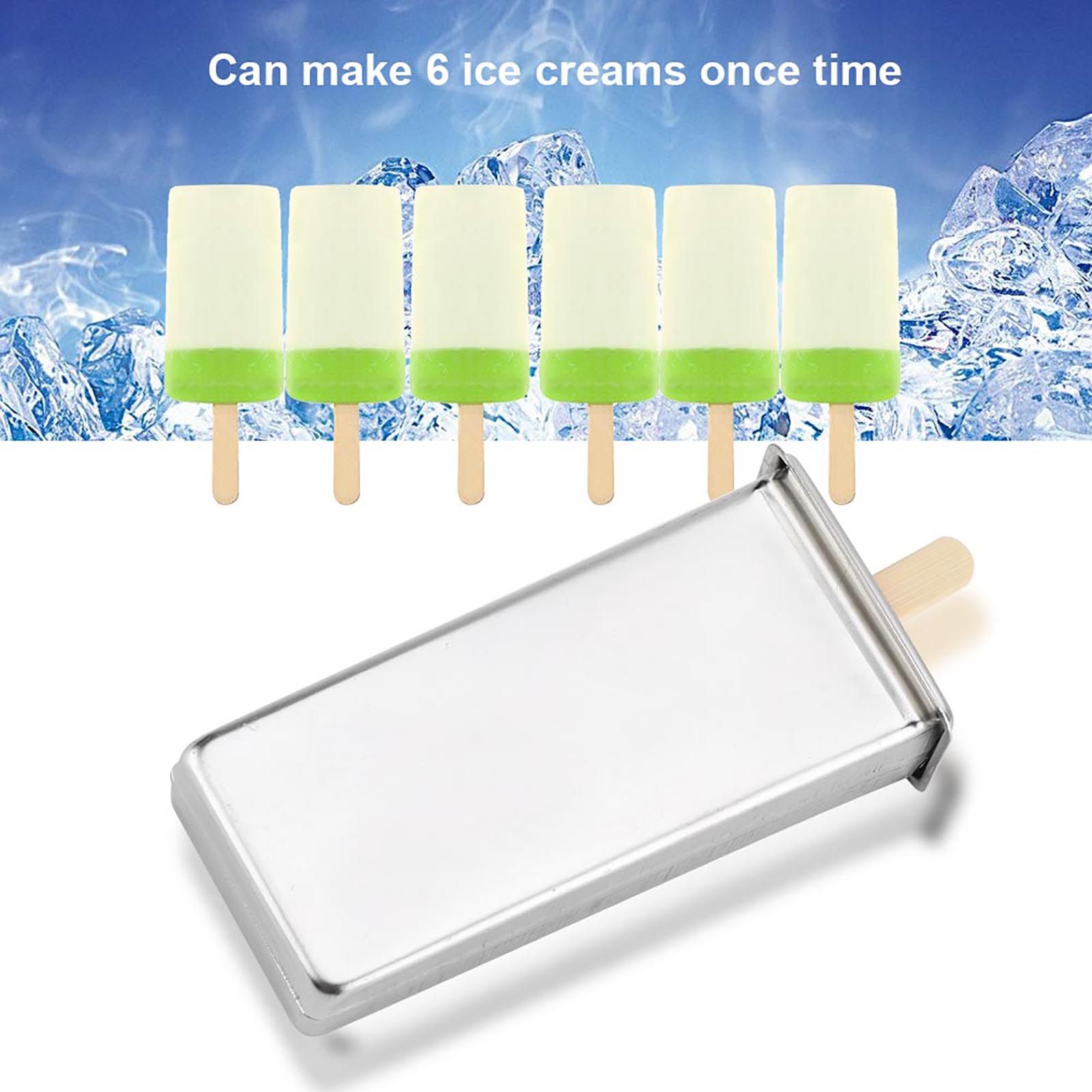 Stainless Steel Molds Ice Cream Industrial Home Kitchen DIY Ice Pop Mould Maker Tool(3#) — image 4