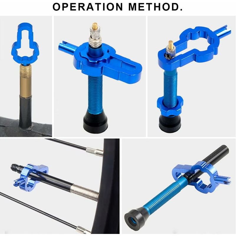 Bicycle Valve Removal Tool, Tire Valve Repair and Core Removal Tool for Bike Tire Maintenance โ image 2