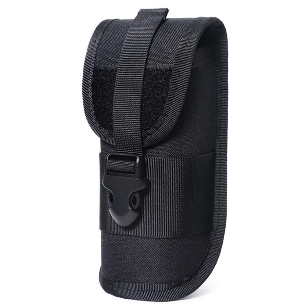 Glasses Pouch Outdoor Durable Tactical Pouch Sunglasses Case Army Style Flashlight Pouch with Buckle — image 2