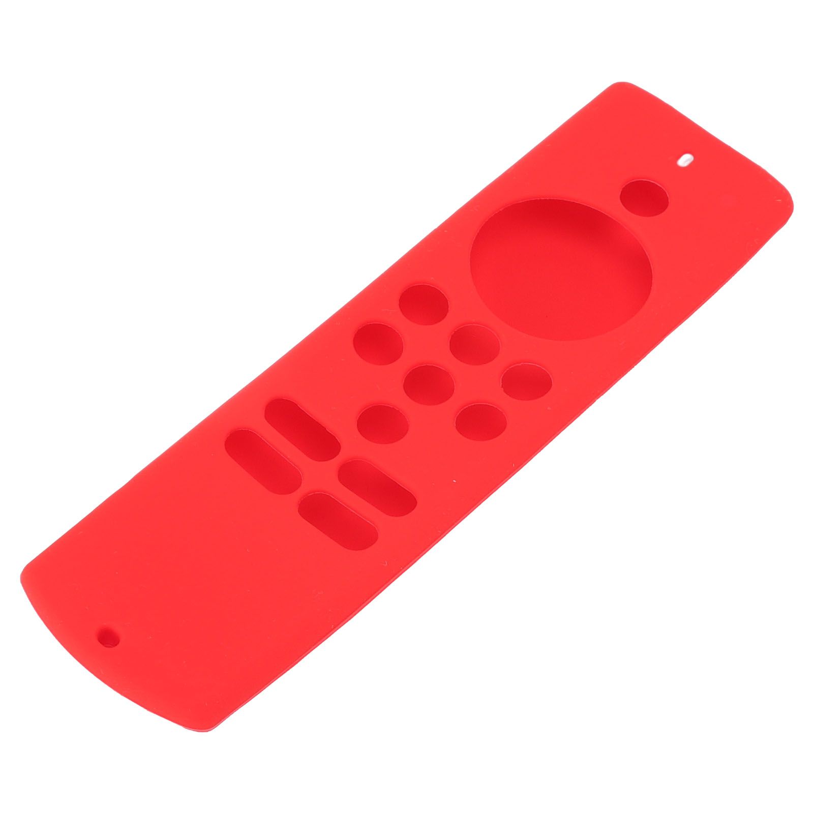 Remote Control Cover Silicone Soft Anti Slip Shockproof Protective Remote Sleeve With Lanyard for Fire TV Stick Lite Red โ image 4