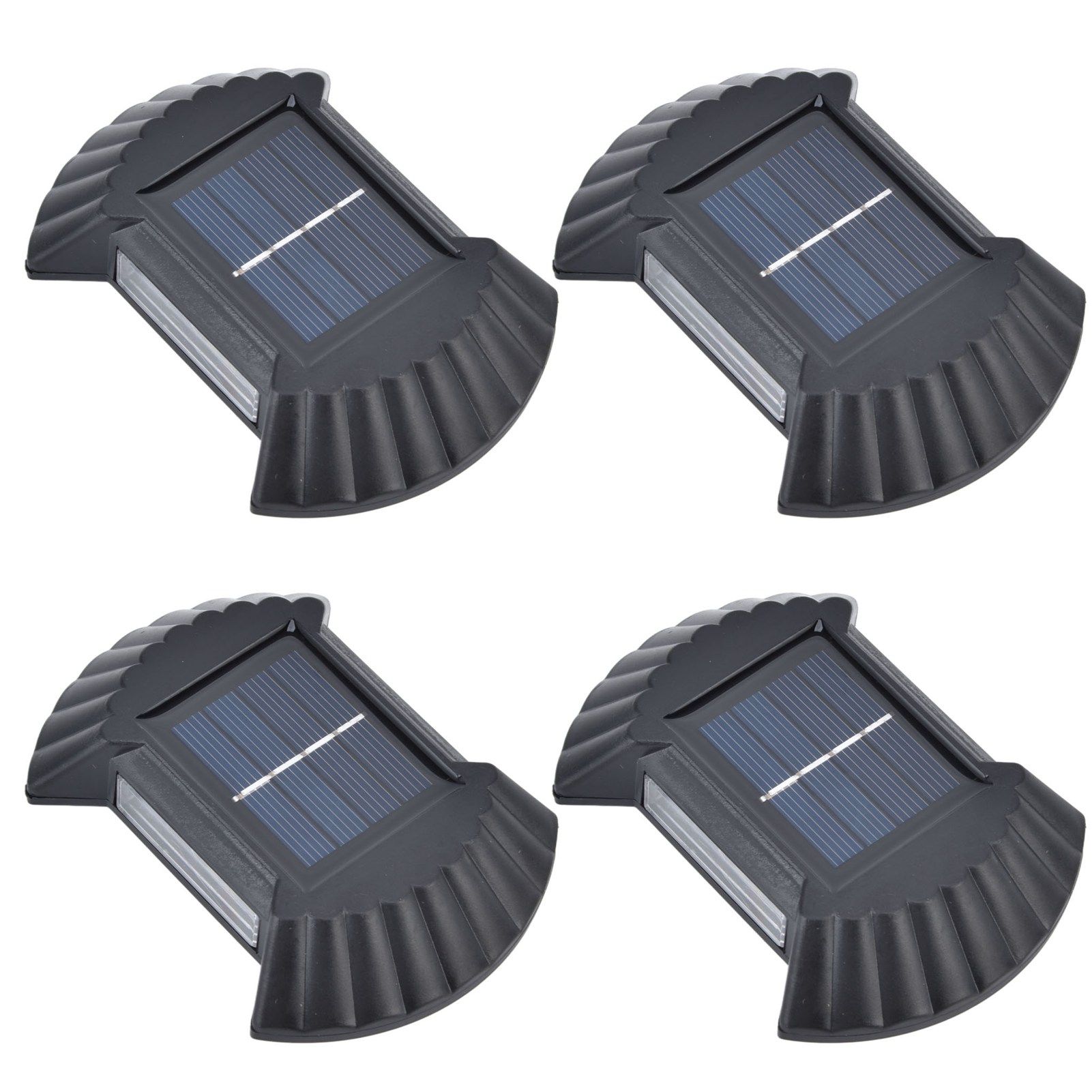 4 Sets Solar Wall Light Waterproof Multifunctional LED Solar Wall Light for Patio Yard Garden Outdoor DrivewayWhite Light โ image 6