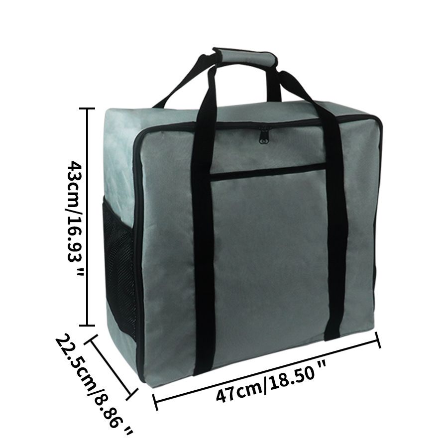 Portable Barbecue Tool Storage Bag, Portable Grill Storage Carry Bag, Waterproof Travel Camping Storage Bag Outdoor