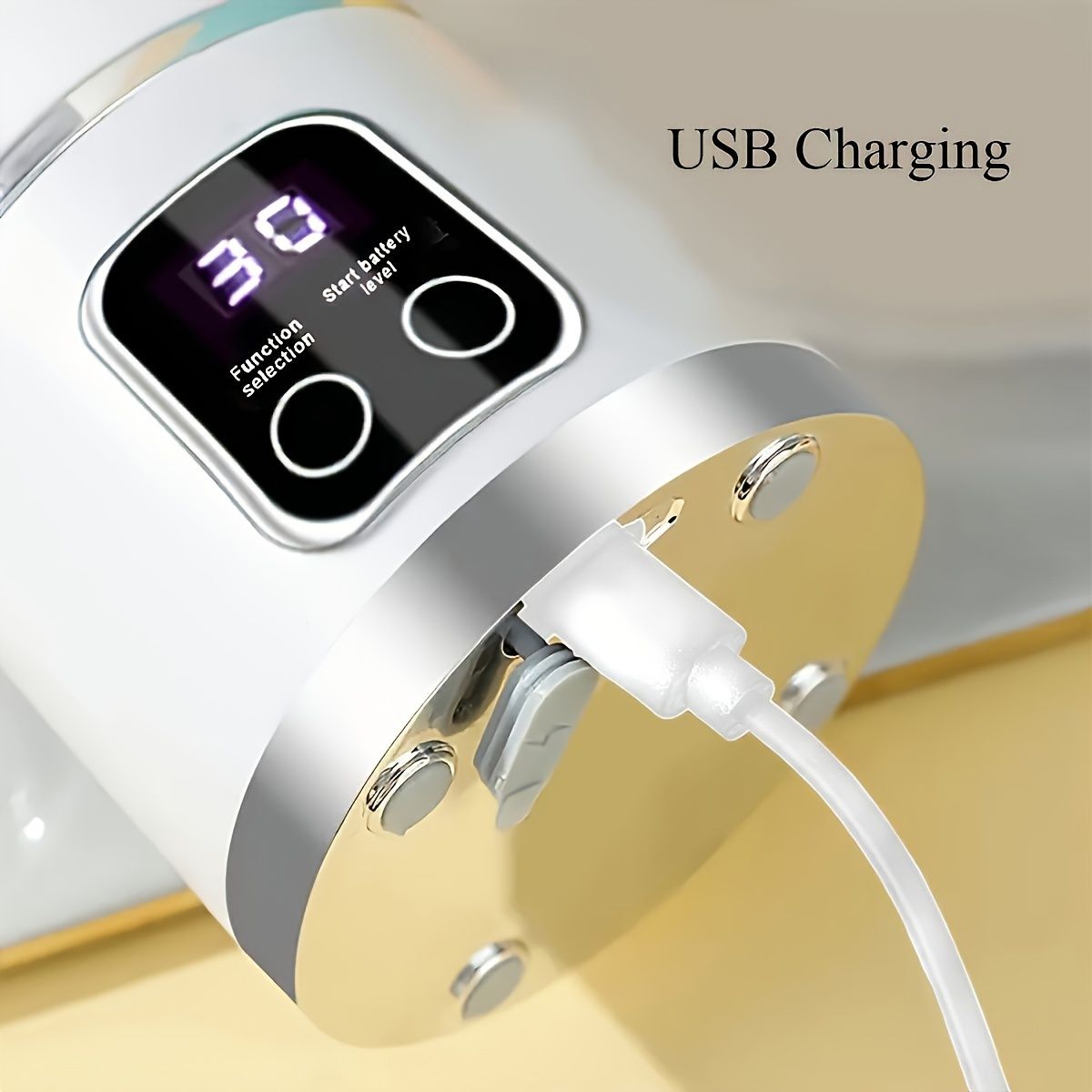 Portable Home Small USB Charging Mixer & Juicer - Easy to Clean, Suitable for Fruit Vegetable Drink, Smoothie Multifunctional Juicer Cup — image 5