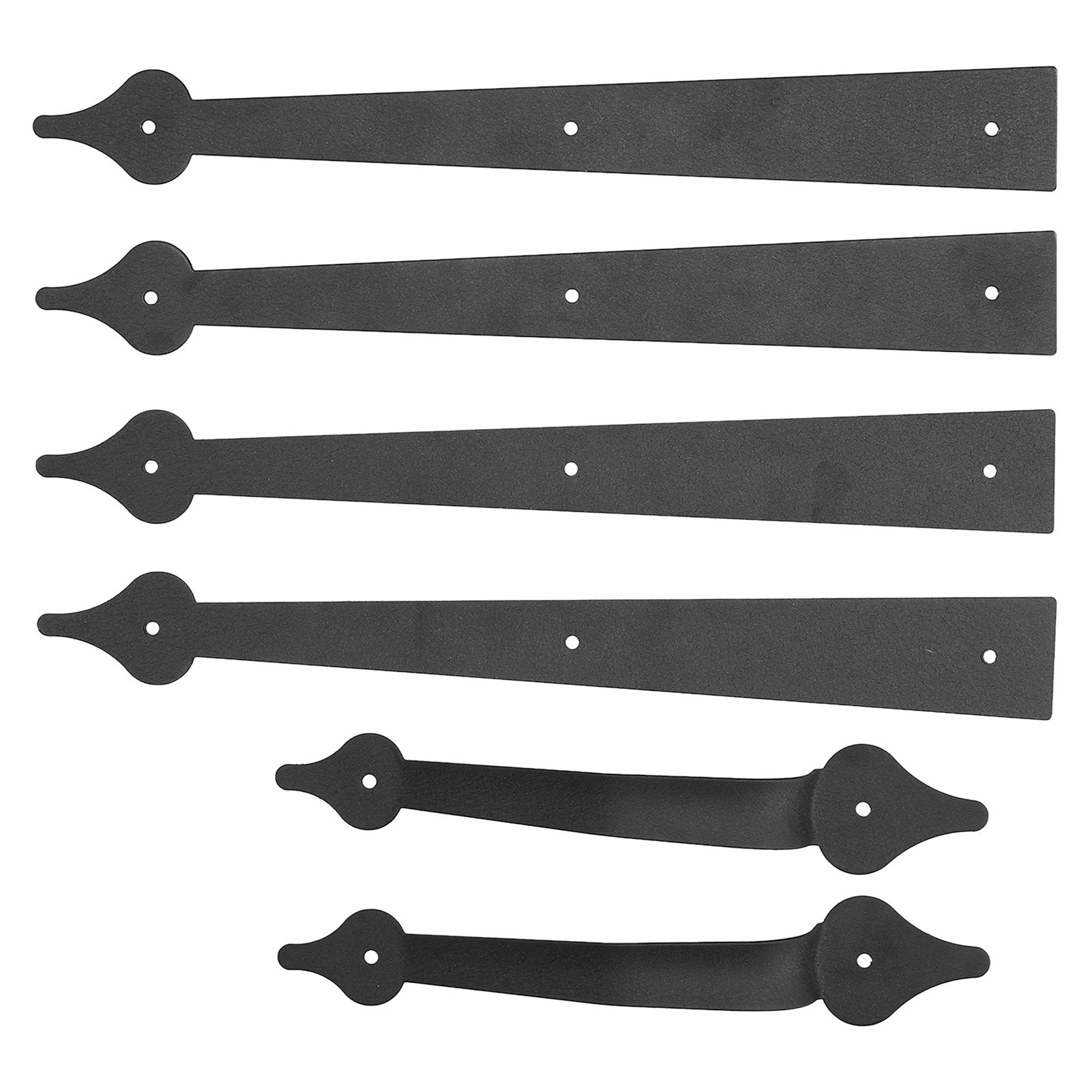 American Style Garage Handle Wrought Iron Garage Door Decoration Garage Door Hardware — image 3