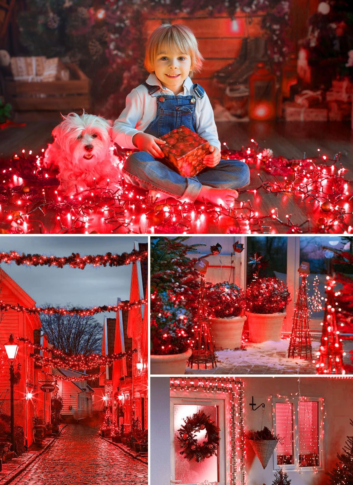 Solar String Lights Outdoor Waterproof, LED Outdoor Light | Solar Fairy Lights with 8 Lighting Modes, IP65 Waterproof Solar Christmas Halloween — image 4